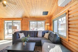 Near Golf and Lake Breezy Point Resort Log Cabin - 4