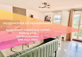 BtoBed - Location Professionnelle - Appartement 4 personnes Parking Gratuit - Proche Parc des Expositions et Aéroport CDG - 0
