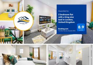 Stylish 2BR London Flat-King Bed -Short & Long Stays- Instant Book! 20 percent off long stays - Barnet - 4