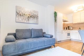 Nice 1BR & 1LR Apt with Balcony, 9min to City Center - Wenen - 9