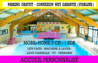 MH-6 PERS-3 CH-2 SDB-lave vaisselle-lave linge - WIFI GARANTIE - grande terrasse - 9