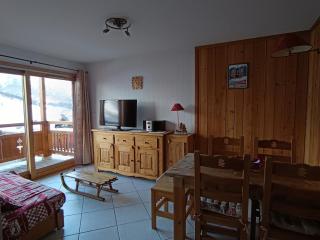 Appartement cosy à 20m des pistes, plein sud avec terrasse, pour 4 pers., parking couvert. - FR-1-445-168 - Monginevro - 2