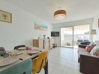 Charmant 2 pièces, 4 couchages, balcon, parking, à 2 pas de la Grande Plage de Saint-Gilles-Croix-de-Vie - FR-1-224-813 - Saint Gilles Croix de vie - 4