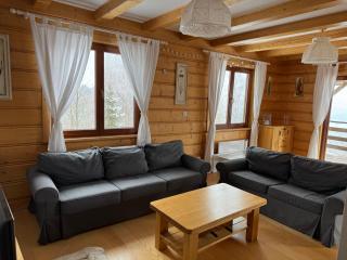 Huba 59, domek w Gorcach z pięknym widokiem na Tatry i Jezioro Czorsztyńskie - Huba - 4