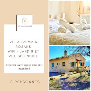 Magnifique Villa de 120m2 Jardin et vue splendide WIFI - Rosans - 0