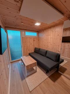 Nauji studio tipo apartamentai su privačiu wc ir vonios kambariu - 8