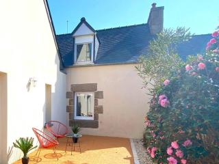 Maison avec WIFI, jardin clos et terrasse, à 500m de la mer et du GR34, Île Grande - FR-1-368-13 - Pleumeur-Bodou - 0