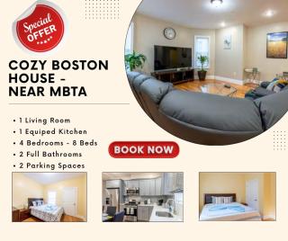 233-1 4BR Boston - Cozy Apt near MBTA Station - Boston - 0