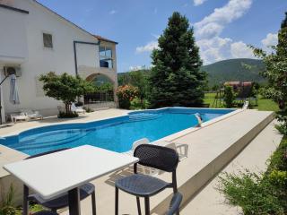 Villa Almas with swimming pool, tennis court, sauna, gym, grill house - Neorić - 6