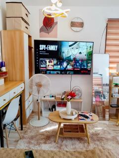 Olango Island - S&E-2 Tiny Guest House Fully Furnished with Hot Shower, Washer, Wi-Fi, Netflix & King-size Bed - 5