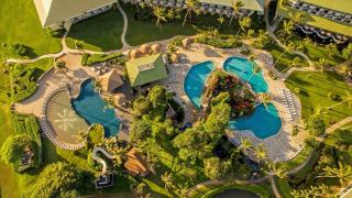 Mountain View, 4 Star Beachfront Resort, Lanai, AC, Pool, Restaurant, Gym, Spa - 5