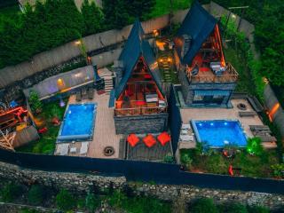 Sakarya Sapanca Memnuniye de 3 Oda1 salon Özel Havuzlu-Jakuzili-Şömineli-Korunaklı 8 Kişilik Bungalov - 7
