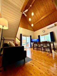 一棟まるっと温泉別荘 天井高7ｍ スキー場40分 50インチ映画見放題 街まで車7分 湯布院30分 アニメ聖地10分 - 5