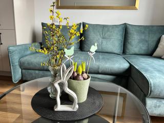 Apartament Złotowłosa na Fuzji NOWY!!! Klimatyzacja, PARKING podziemny gratis!!! Wejście na KOD, WiFi, FV - Łódź - 4