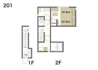 ksf上池袋3丁目201 - 3