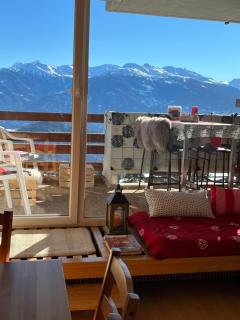 Studio chaleureux, confortable, avec vue sur les Alpes 2- 3 pers - Anzère - 6