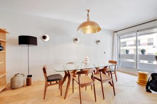 Magnifique appartement 140 m2 avec terrasse - bail mobilité - Parijs - 9