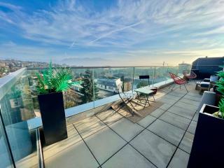 Penthouse 360 Lake View 2BR, large Terrace - Lausanne - 3