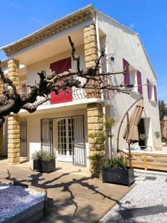 Maison avec grand Jardin et Piscine - Capacité 8 Personnes - Carpentras - 5