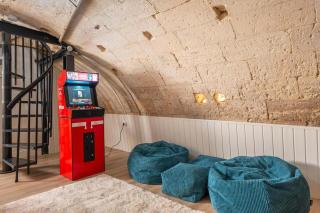L'ARCADE SECRETE Appartement climatisé, Jacuzzi, Borne d'arcade Bordeaux centre - Bordeaux - 3