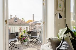 Central Family Apt, balcony and roof terrace - Oslo - 8