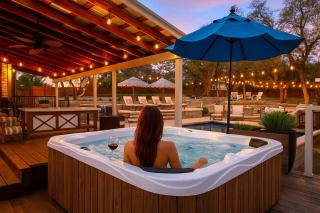 Lux 5BR gem with Heated Pool, SPA, and Outdoor Movie Theater - Austin - 9