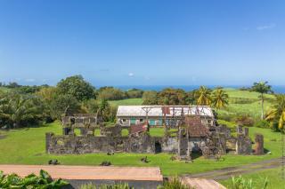 La Boutique, case d'époque, vue Montagne Pelée - Saint-Pierre - 1
