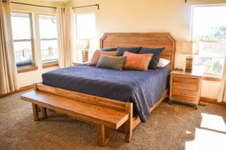 Sunrise Retreat Cabin, Spectacular views, hot tub - Garden City - 6