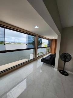 Apartamento - 4 pé na areia proximo a lagoa e rio - 4