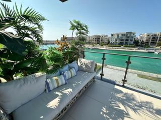 Canal view 3 bedroom Marassi North Coast F-202 - El Alamein - 5