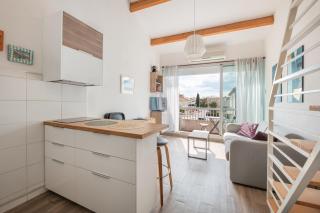 AS25806-P2 cabine duplex avec terrasse et parking - Le Grau-du-Roi - 3