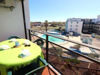 Studio climatisé avec piscine, parking, terrasse, proche plage et commerces - FR-1-307-88 - 0