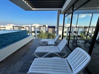 Tulum Aldea Zama Studio with stable WiFi, Gym and Rooftop Pool - Tulum - 1