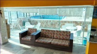 Cobertura Luxuosa, pe na areia - Exclusividade na Praia do Tombo, Guarujá, a Mais Premiada com Bandeira Azul no Brasil - Guarujá - 3