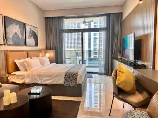 Mag 318 - 3 min walk to Dubai Mall - Luxury Studio - Pool & SLS View - 8