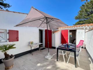 Maison T3 tout confort proche mer, piscine chauffée, tennis - FR-1-231-301 - 0