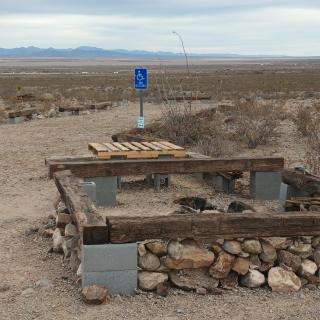 Camping at Desert Gardens Oasis at Lobo, Texas - 8