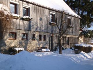 Landlust, Stadtnah - Fewo im ehemaligem Bauernhaus mit Sauna, Kaminofen und großem Garten - Rammenau - 0