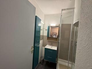 Studio cabine avec loggia fermée et parking à 800m de la plage, animaux admis - FR-1-229D-155 - Fleury - 2