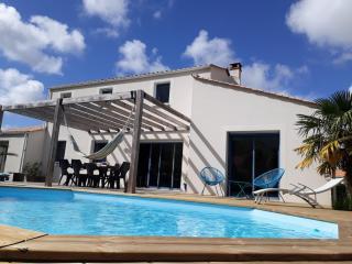 maison avec piscine bord de mer - Longeville-sur-Mer - 0