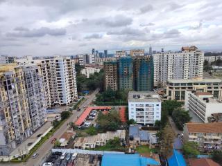 luxury elegant furnished three bedroom apartment with children playing ground,swimming pool relaxing rooftop with amazing city views, ample parking space and proximity to major shopping malls - 3