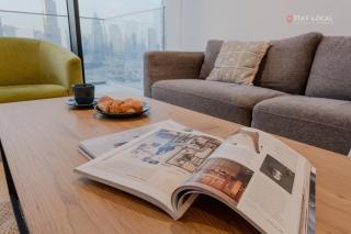 Downtown Dreams I Cozy 2BR Getaway I Iconic Full Burj Khalifa Views I Near Dubai Mall - 7