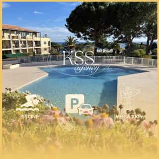 Appt 27m2 - parking - clim - piscine - mer à 100m - Roquebrune-sur Argens - 0