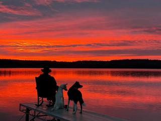 Island Glamping in a Secluded A-Frame Cabin on a Lake in Monmouth, Maine - Monmouth - 6