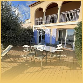 Appt 87m2 - 3 étoiles - parking - wifi - clim - piscine - Roquebrune-sur Argens - 0