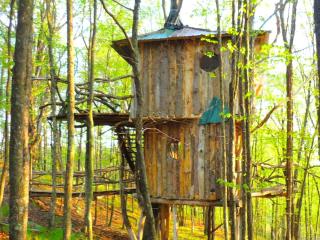Uniquely Crafted Tree House Rental near Lake Saint Catherine, Vermont - - 7
