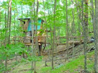 Uniquely Crafted Tree House Rental near Lake Saint Catherine, Vermont - - 4