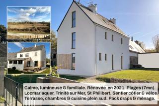 Maison lumineuse à 7mn plages, 5mn de La Trinité - Saint-Philibert - 0