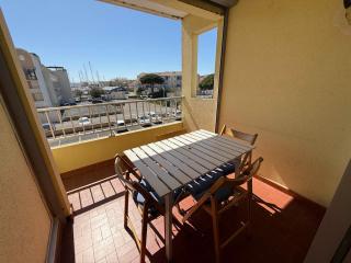 Studio Cabine à Gruissan pour 4 Pers. avec Loggia et Parking Privé – Résidence Voile d'Oc - FR-1-784-11 - Gruissan - 0