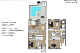 4 Bedrooms 3 Bathrooms Paradise Palms 8963 Cp - 9